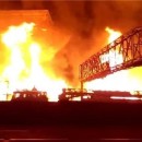 آتش سوزی در کارگاه کفش دوزی /نجات شش کارگر از میان شعله ها