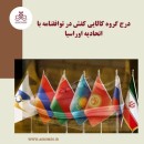 انواع کفش (ردیف تعرفه ۶۴) در فهرست کالاهای مشمول موافقتنامه تجارت آزاد ایران با اتحادیه اقتصادی اوراسیا درج شده است.