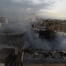 آتش سوزی پاساژ موسوی در بازار کفاش ها